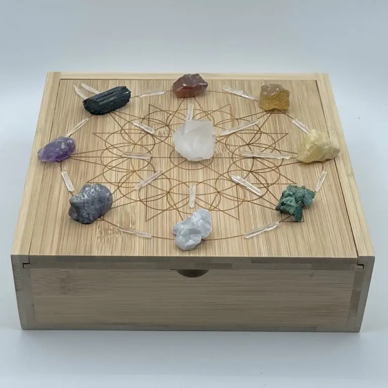 Crystal Wish Grid Box