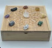 Crystal Wish Grid Box
